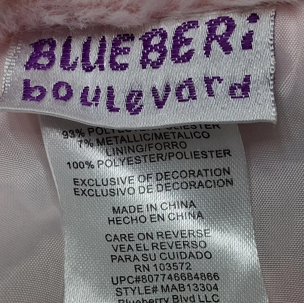 Rare Find Infant's Blueberi Boulevard Open Tweed Coat    Size 6-9mo